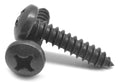 #2-32 x 5/16 Sheet Metal Screw Phillips Pan Head Black Oxide Z7159